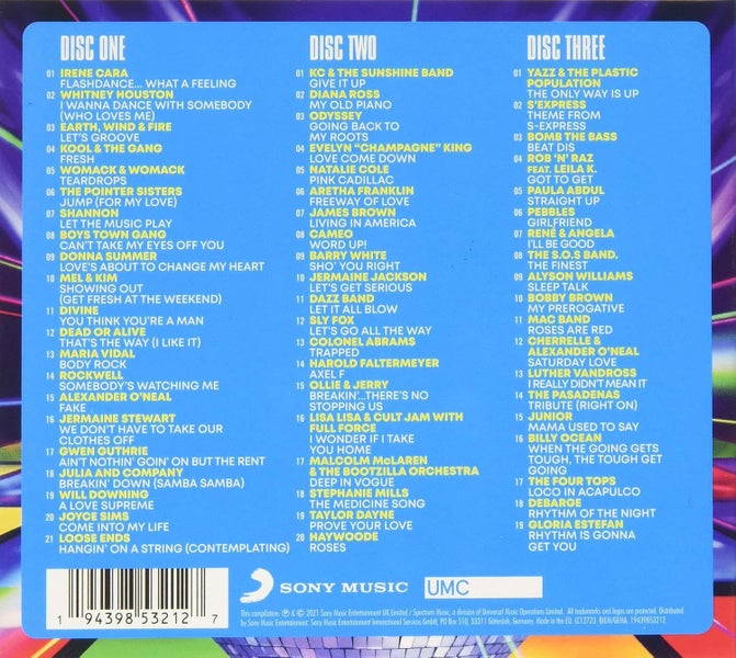 The Hits Album: The 80s Floorfillers Album ( Sealed 3 CD Box Set ) Carousel 2