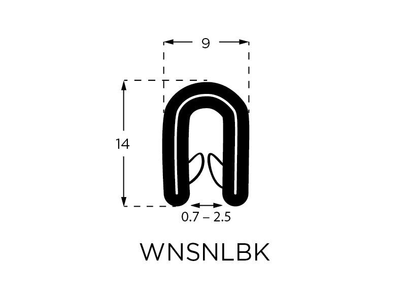 Edge Trim for 0.75mm - 2.5mm Panels Carousel 2
