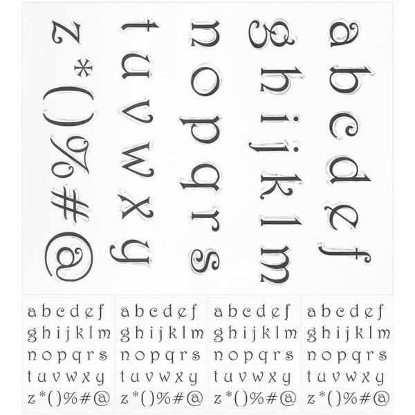 rubber stamp journal stamp tpr stamp 5Pcs Transparent Stamp TPR DIY Journal Carousel 1