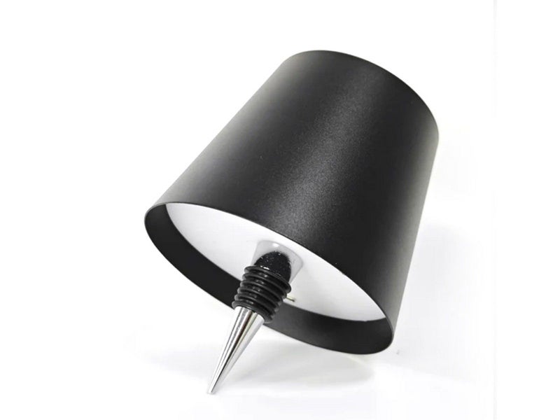 Wireless Pridola Bottle Lamp 3Color LED Stepless Dimmable Wine Bottle Lamp Black Carousel 2