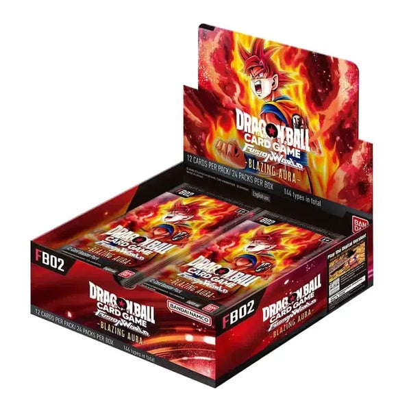 Dragon Ball Super Fusion World Blazing Aura FB02 Booster Box Carousel 1