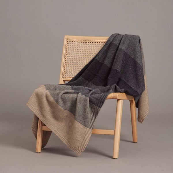 Possum Merino Ombre Throw Carousel 2