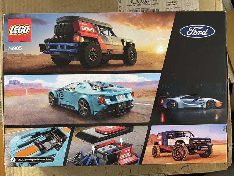LEGO Speed Champs 76905 Ford GT Heritage Edition & Bronco R ~RETIRED! Carousel 2