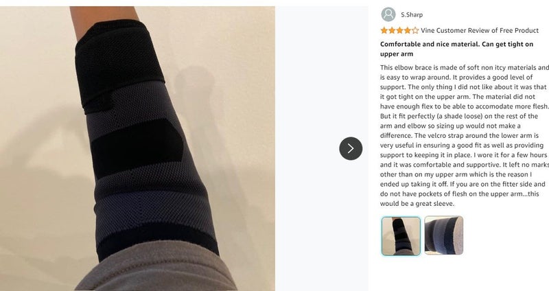 Brand New Elbow Support Brace Warp Strap Sport Pads Brace*Hot SALE Carousel 2