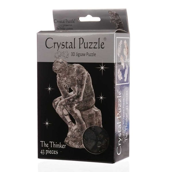 Games 3D Crystal Jigsaw Puzzle The Thinker 43pce Carousel 1