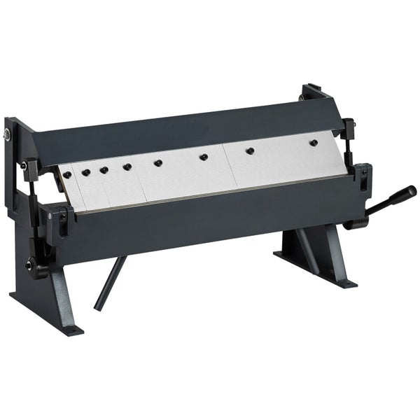 NEW 24 in Sheet Metal Bender 0-135° Brake Bending 14 Gauge Removable Fingers Carousel 12