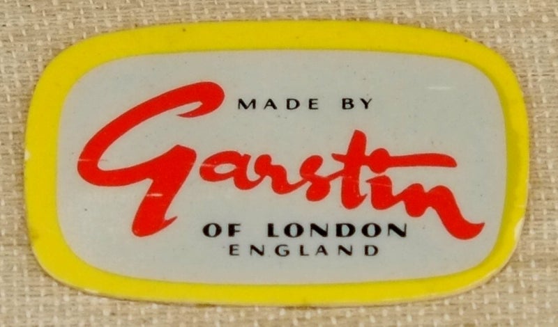 Large retro LUGGAGE TRUNK, A. Garstin (London) Carousel 4