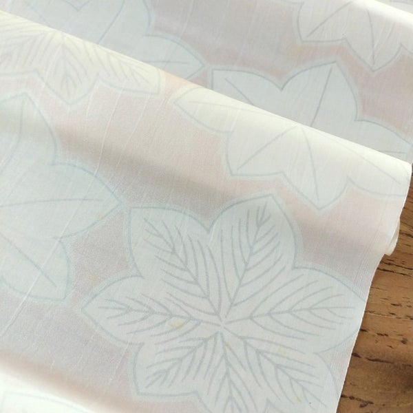 Vintage Japanese Kimono silk fabric. Carousel 4
