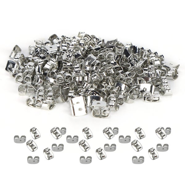 earing backs secure earing backs earing accessories 800Pcs Earing Backs Iron Carousel 1
