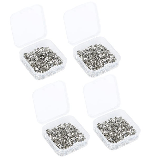 earing backs secure earing backs earing accessories 800Pcs Earing Backs Iron Carousel 2