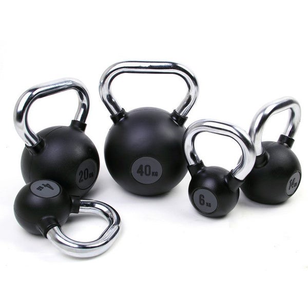 Kettlebell Rubber Coated 32kg Carousel 2