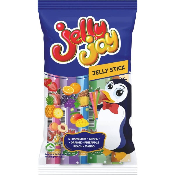 Jelly Joy Jelly Sticks 20 Pack 400g Carousel 1