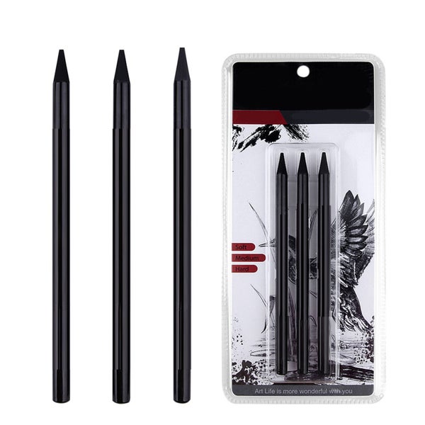 professional charcoal pencils student charcoal pencils artist pencils Charcoal Carousel 8