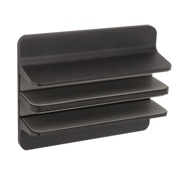 laptop stand holder laptop organizer Vertical Laptop Stand Aluminum Alloy Double Carousel 2