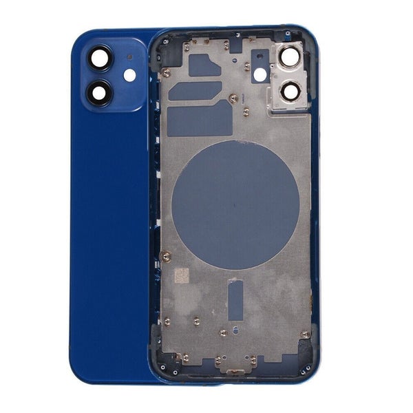 iPhone 12 Rear Back Housing Blue Carousel 1