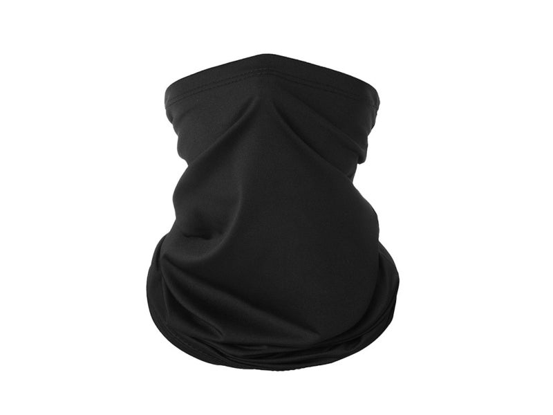 Black UV Protection Tube Scarf Bandana Head Face Mask Neck Gaiter Carousel 1