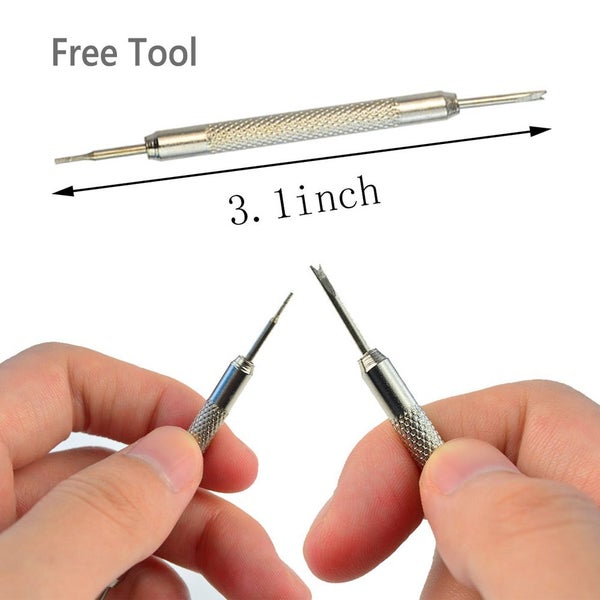 Watch Strap Pins (360pc, 8-25mm) + Remover Repair Tool Carousel 7