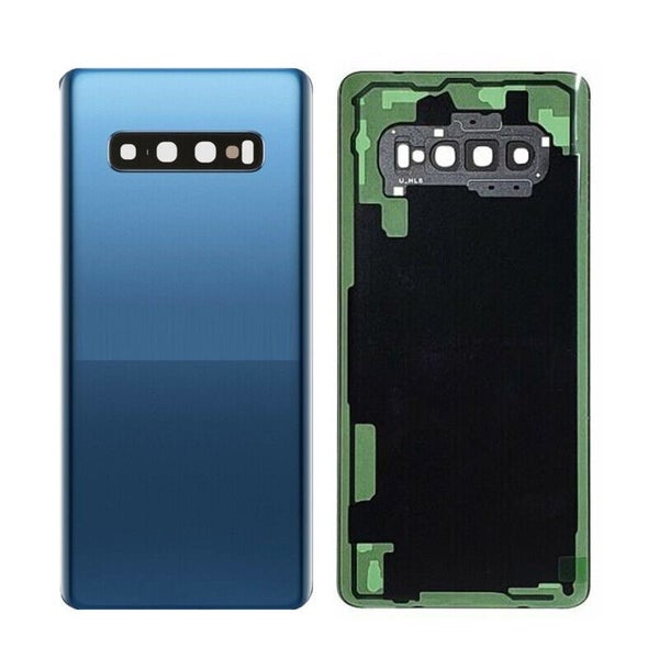 Samsung S10 Plus Rear Back Cover w/ Camera Lens Prism Blue Carousel 1