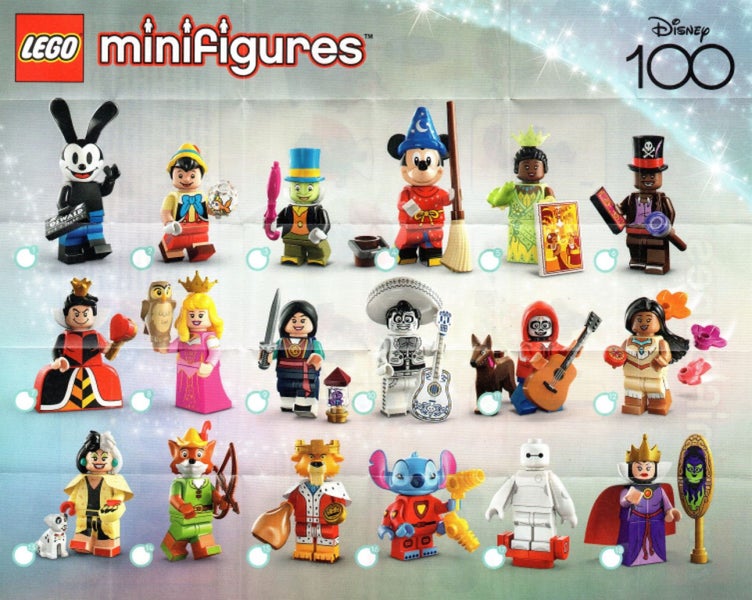 LEGO 71038 Minifigure Disney 100 (PICK ONE) Carousel 2