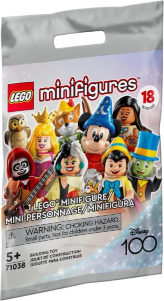 LEGO 71038 Minifigure Disney 100 (PICK ONE) Carousel 1