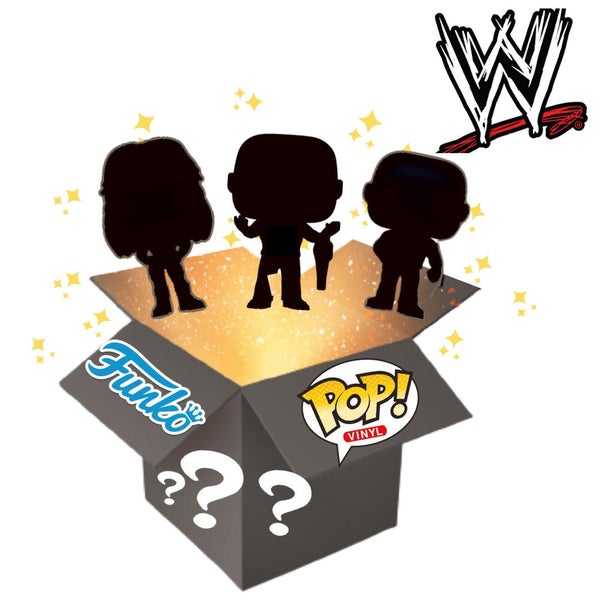 WWE Funko Pop! Vinyl Figures Mystery Surprise Gift Box 3 Pack Carousel 1