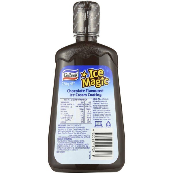 Cottees Ice Magic Chocolate 220g Carousel 2