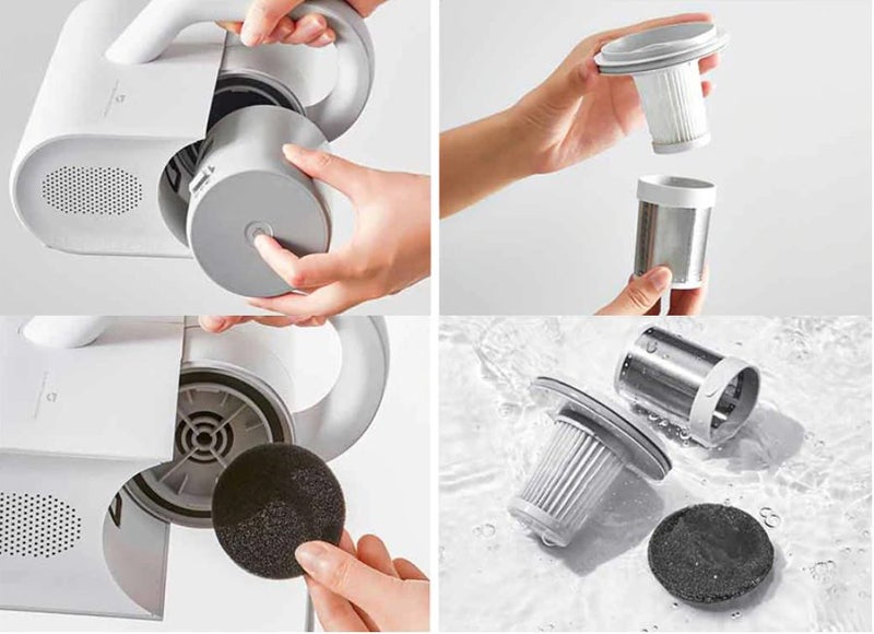 Dust Mite Remover 12000Pa Vacuum Cleaner Brush UV Sterilization for Home Carousel 8