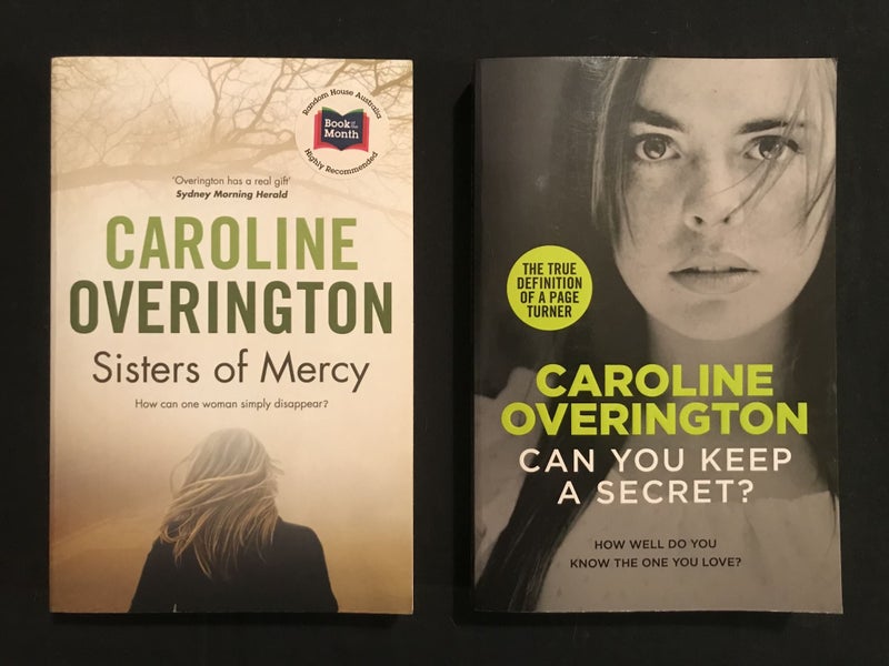 A DUO OF CAROLINE OVERINGTON BOOKS TOGETHER - HIGHLY RECOMMENDED READING Carousel 1
