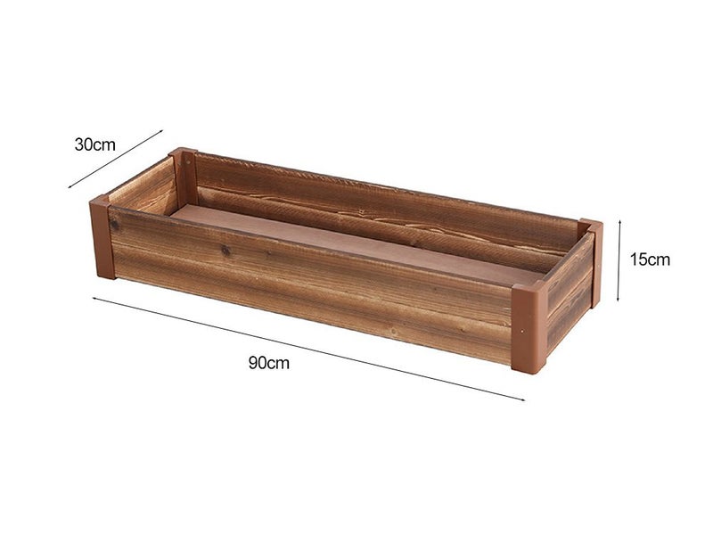 Raised Garden Bed 90cm x 30cm Carousel 5