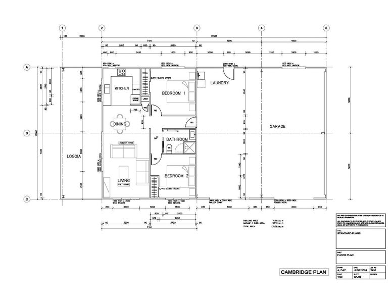 200sqm Shed House Kitset, 30sqm Verandah - 70sqm House - 100sqm Garage Carousel 7