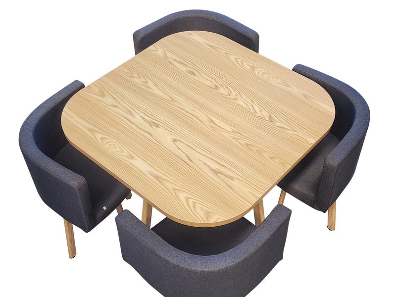 Jupiter(R) Klein Space Saver Dining Set- Light Oak/Grey Carousel 1