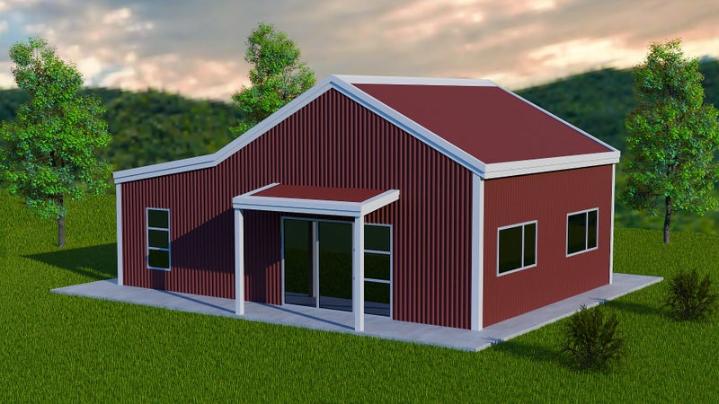 70m2 Shed House Kitset (Minor Dwelling) Carousel 1