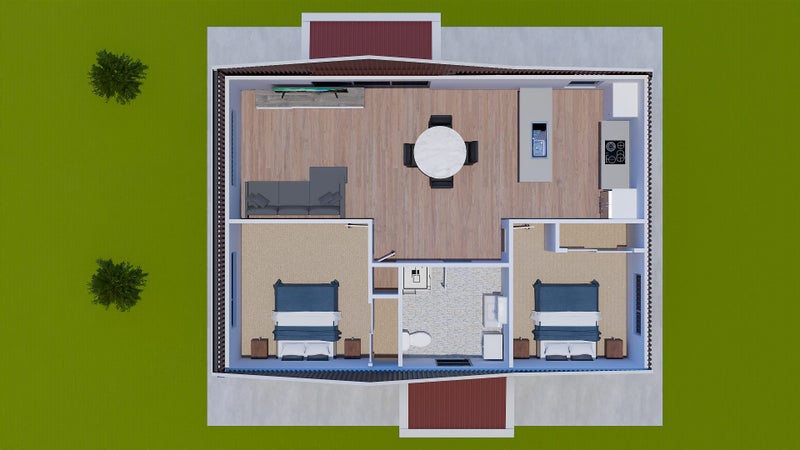 70m2 Shed House Kitset (Minor Dwelling) Carousel 2