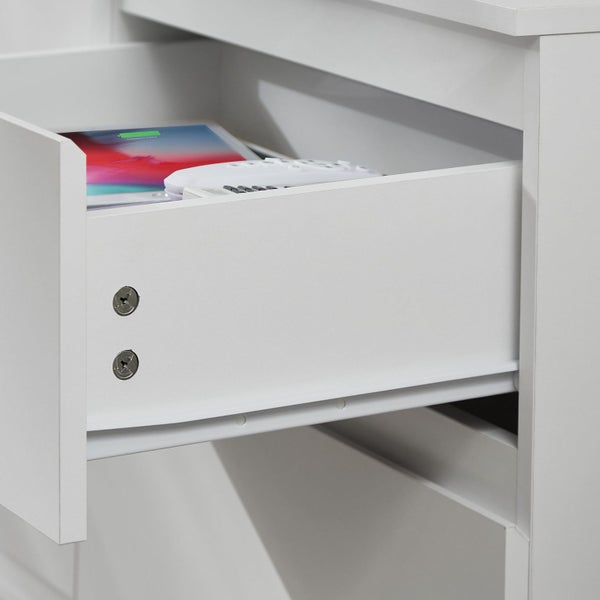 8 Drawers Tallboy - White Carousel 10