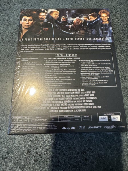 Dune (1984) - Limited Edition (3 Disc Set) Carousel 2