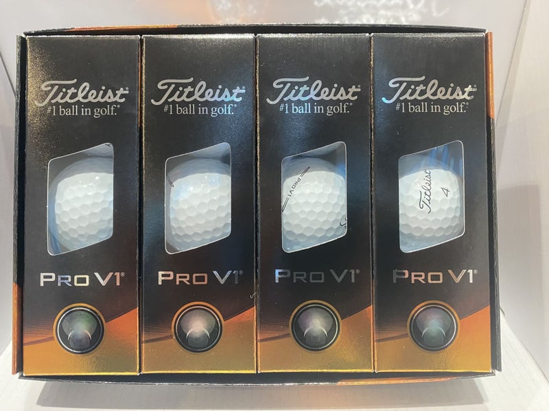 TITLEIST PRO V1 GOLF BALLS WHITE (1 DOZEN) Carousel 1