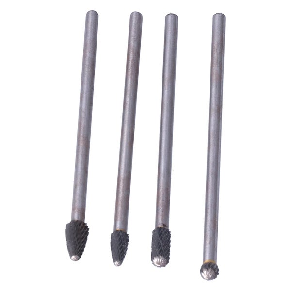 carving bits Rotary File Long Tungsten Steel Rotary Burr Set with 6mm Shank for Carousel 1