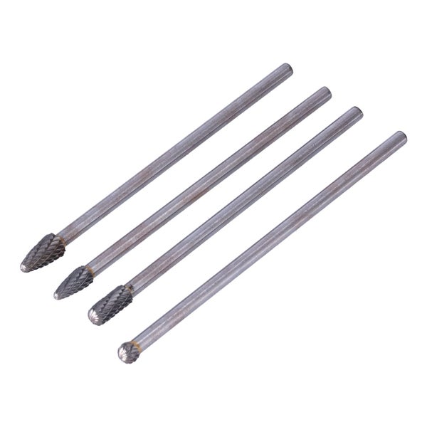 carving bits Rotary File Long Tungsten Steel Rotary Burr Set with 6mm Shank for Carousel 2
