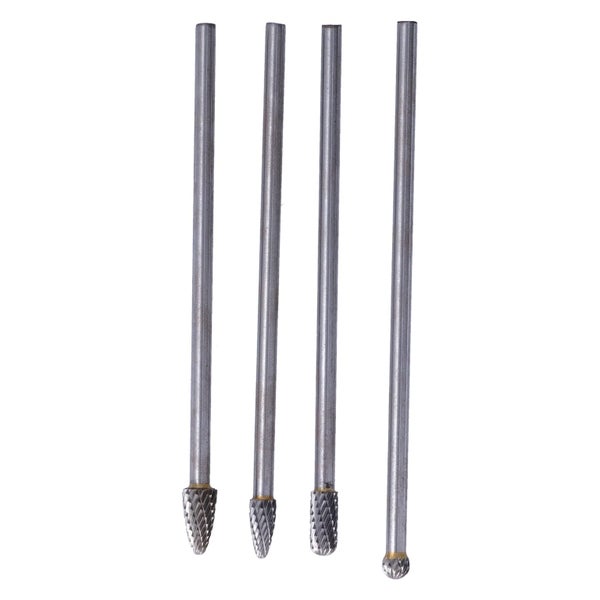 carving bits Rotary File Long Tungsten Steel Rotary Burr Set with 6mm Shank for Carousel 8