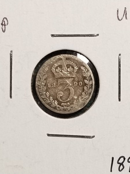 UK 3P - SILVER (1890) Carousel 1
