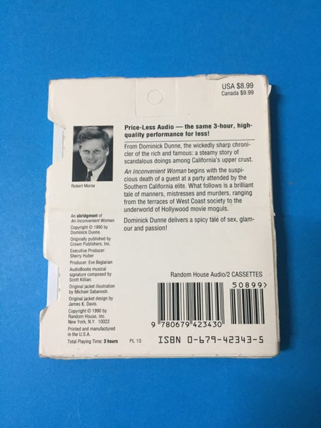 Dominick Dunne: An Inconvenient Woman (AudioBook Cassette) Carousel 2