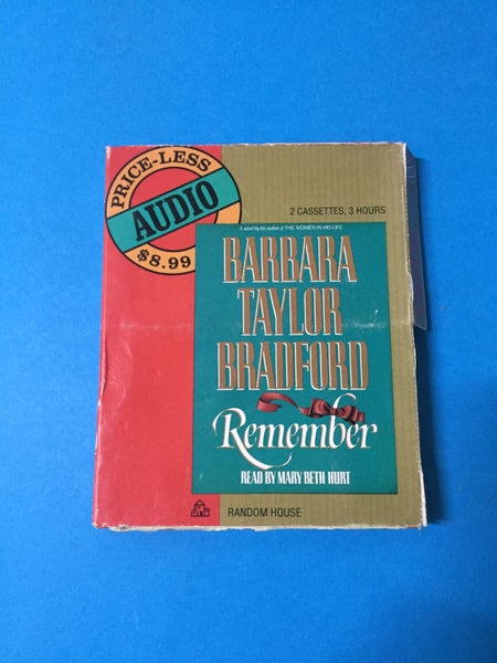 Barbara Taylor Bradford: Remember (AudioBook Cassette) Carousel 1