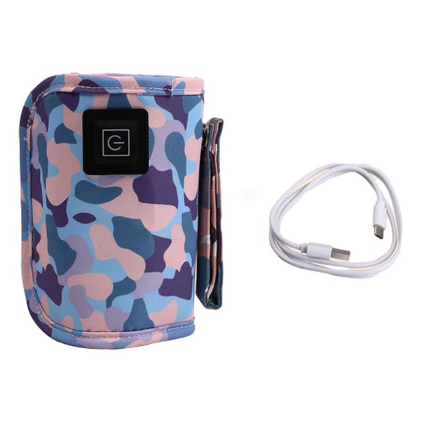 USB Baby Bottle Milk Warmer Portable Breastmilk Heater Bag -Style D Carousel 1