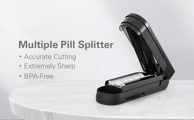 Pill Cutter Splitter for Cutting Multiple Pills,Adjustable Pill Cutter Splitter Carousel 1