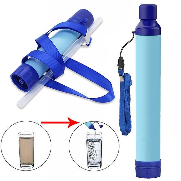 Portable Survival Water Filter Straw Purifier Outdoor Camping Emergency Gear Carousel 1