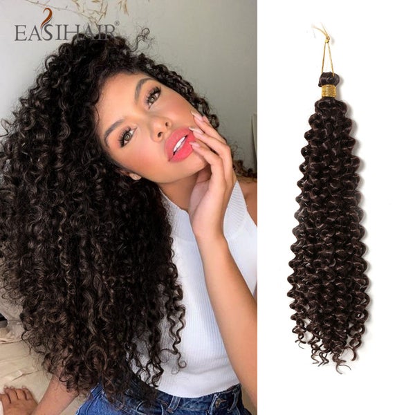 Synthetic Crochet Hair Wigs with Curly Ends Butterfly Locs Crochet Carousel 1