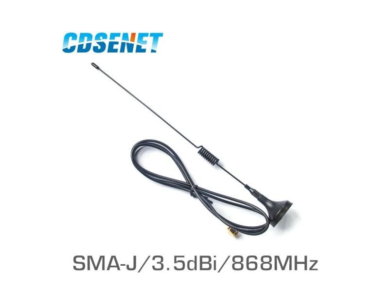 2Pc/Lot 868MHz High Gain Uhf Sucker Antenna CDSENET TX868-XPL-100 3.5dbi SMA Carousel 1