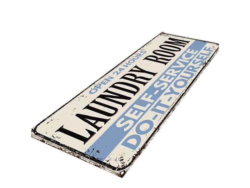 40x120cm Printed Laundry Room Rug Runner Non Slip Floor Mat Style 6 Carousel 2