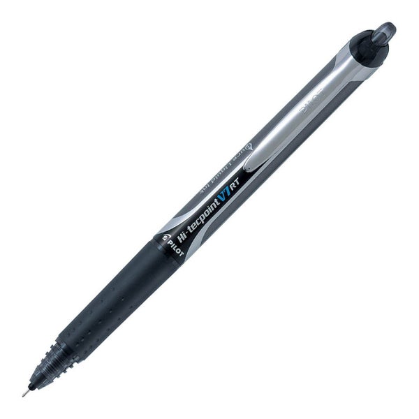 Pilot Hi-Tecpoint V7RT Rollerball Fine Black Pens (BXRT-V7-B) x 12's pack Carousel 1