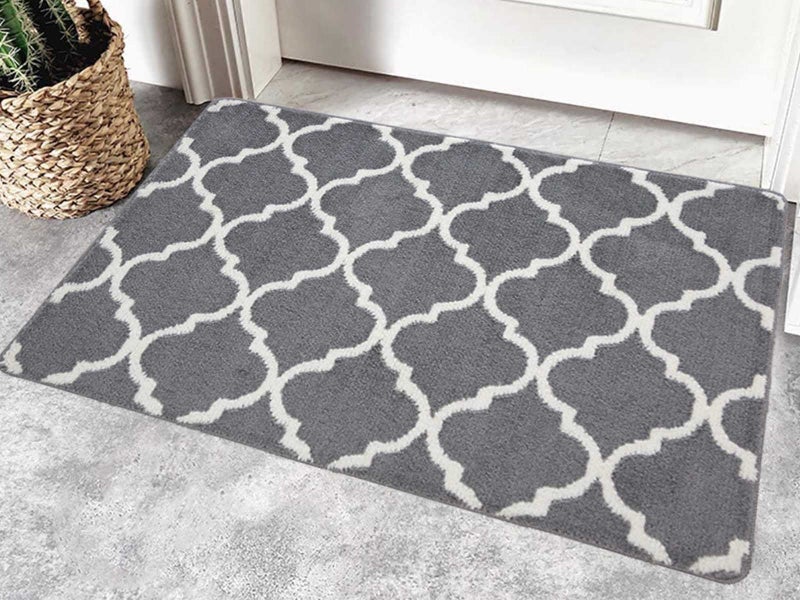 Door Mat Non Slip Doormat Machine Washable Entrance Rug Indoor Resist Dirt Mat Carousel 2